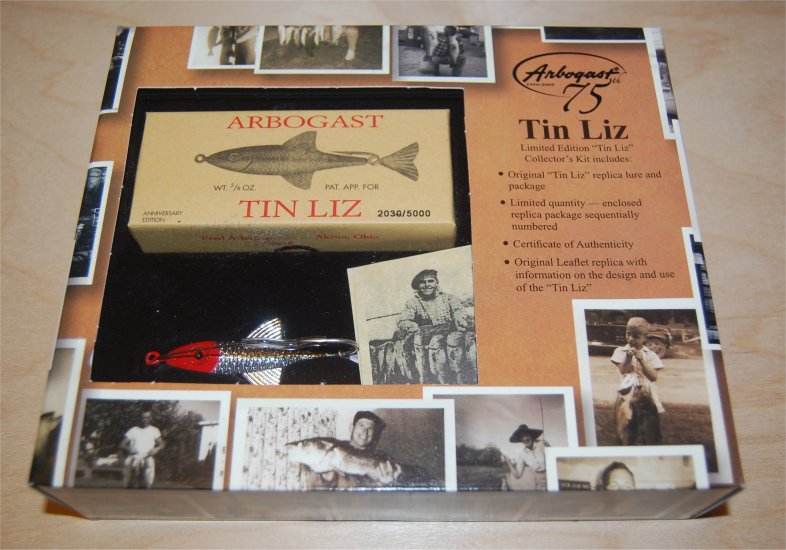 Arbogast - 75th Anniversary Tin Liz Collector Kit #2030 - Click Image to Close